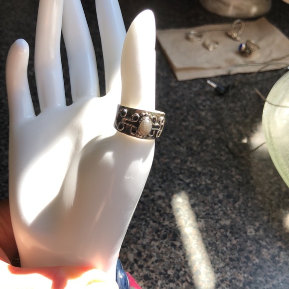 NWOT Labradorite ring 8 1/2 - Picture 2 of 5